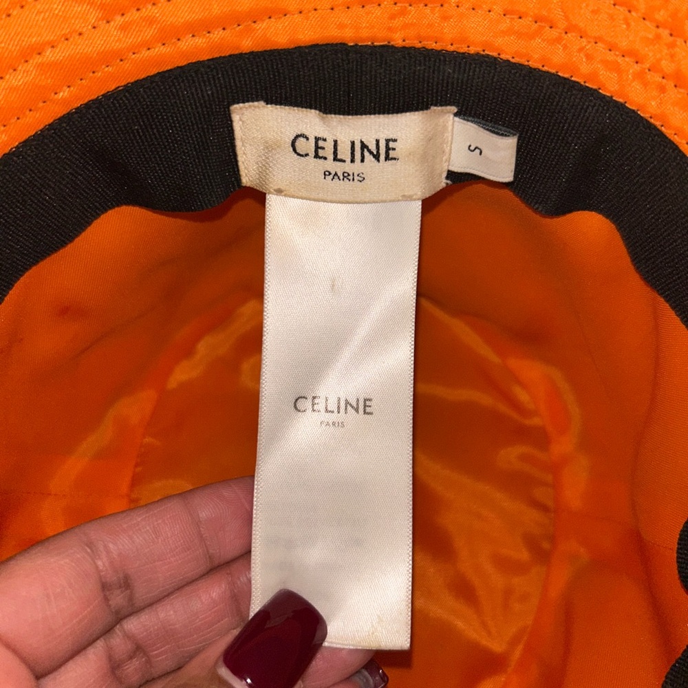Celine Black Quilted Hat - Picture 4 of 9